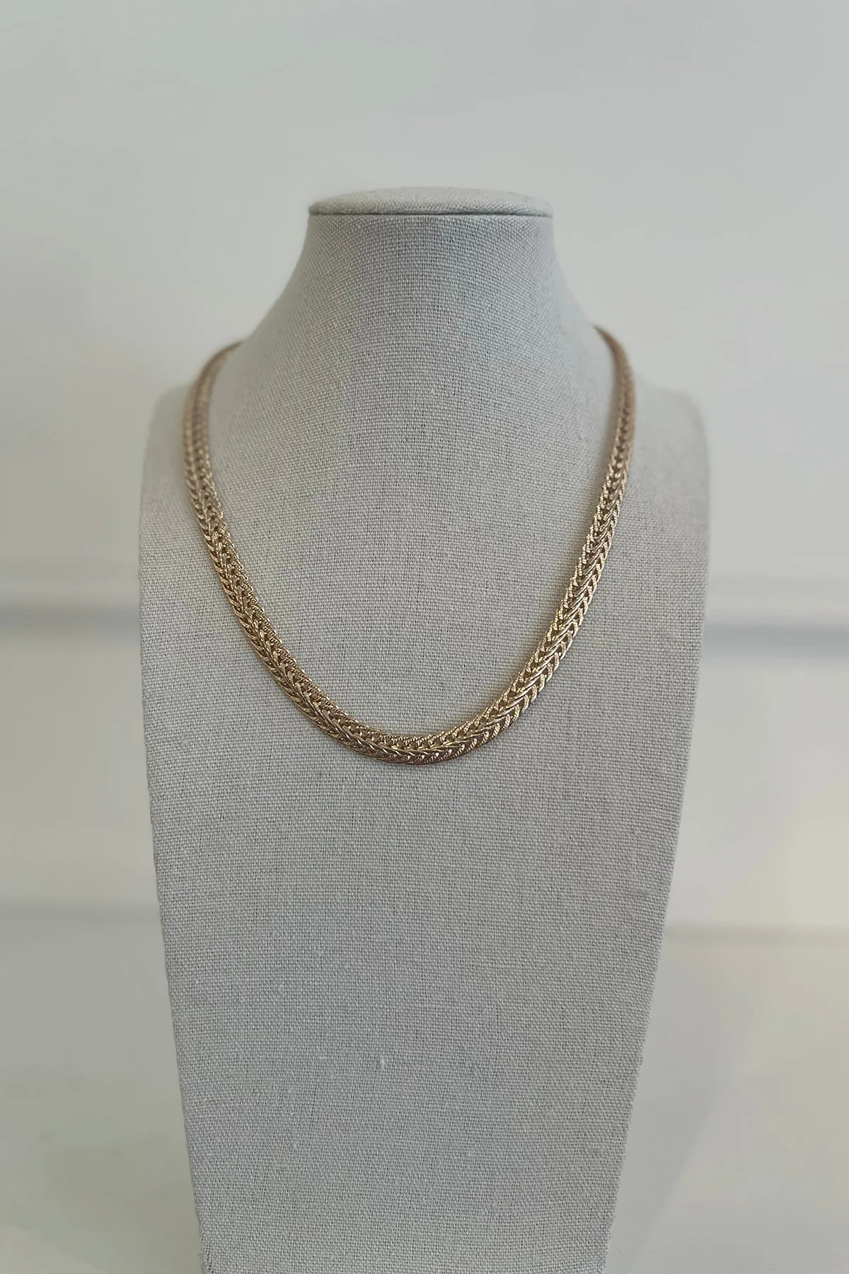 Woven Chain Necklace sold by French Cuff