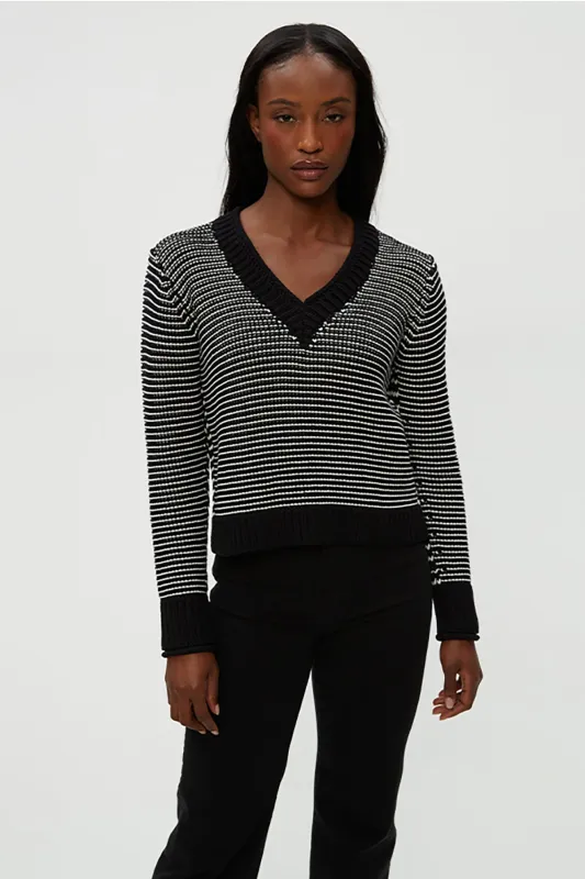 Linda V neck Pullover sold by French Cuff