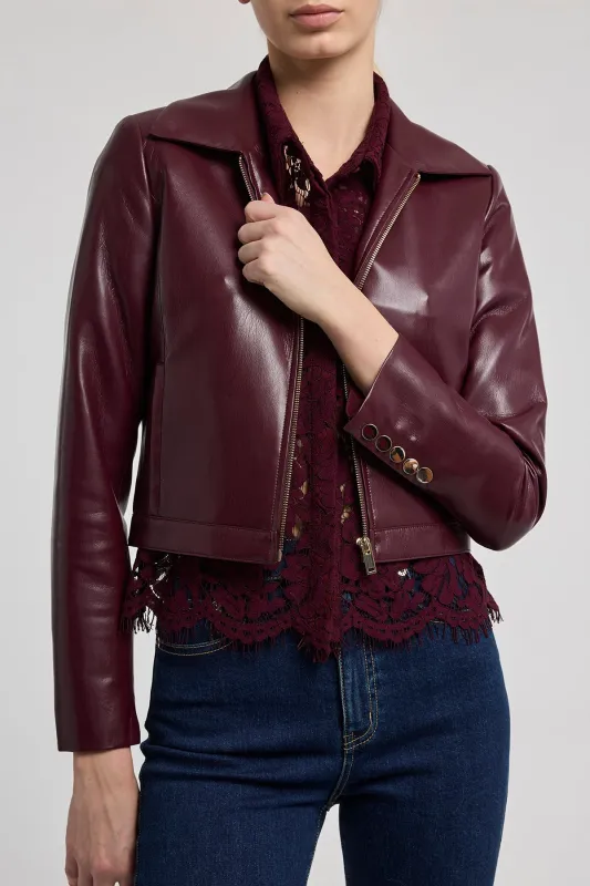 Lola Vegan Leather Jacket made by Generation Love