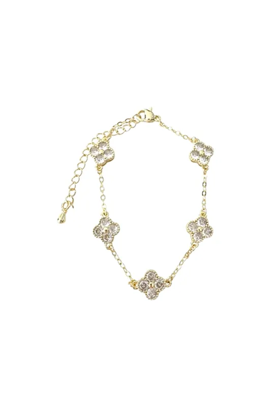 Multi Clover Bracelet sold by French Cuff