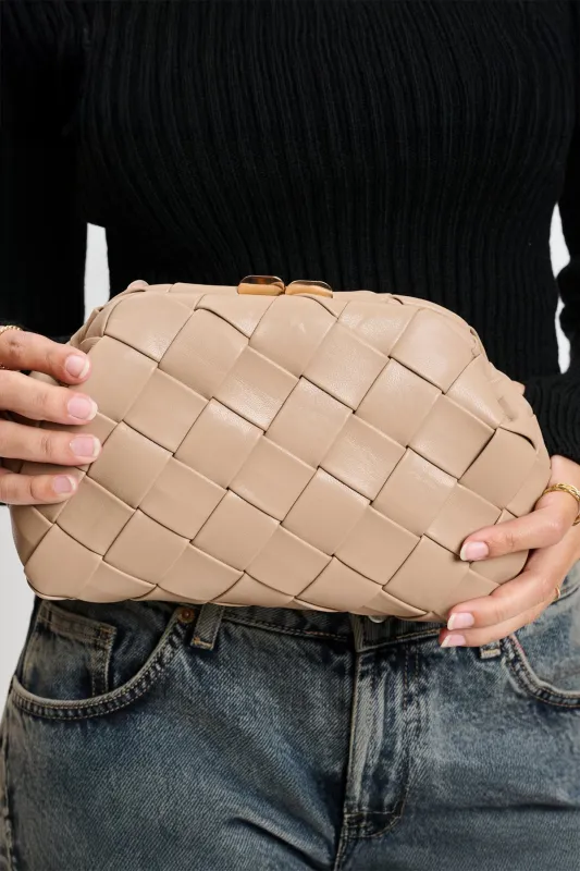 Pauline Woven Crossbody sold by French Cuff