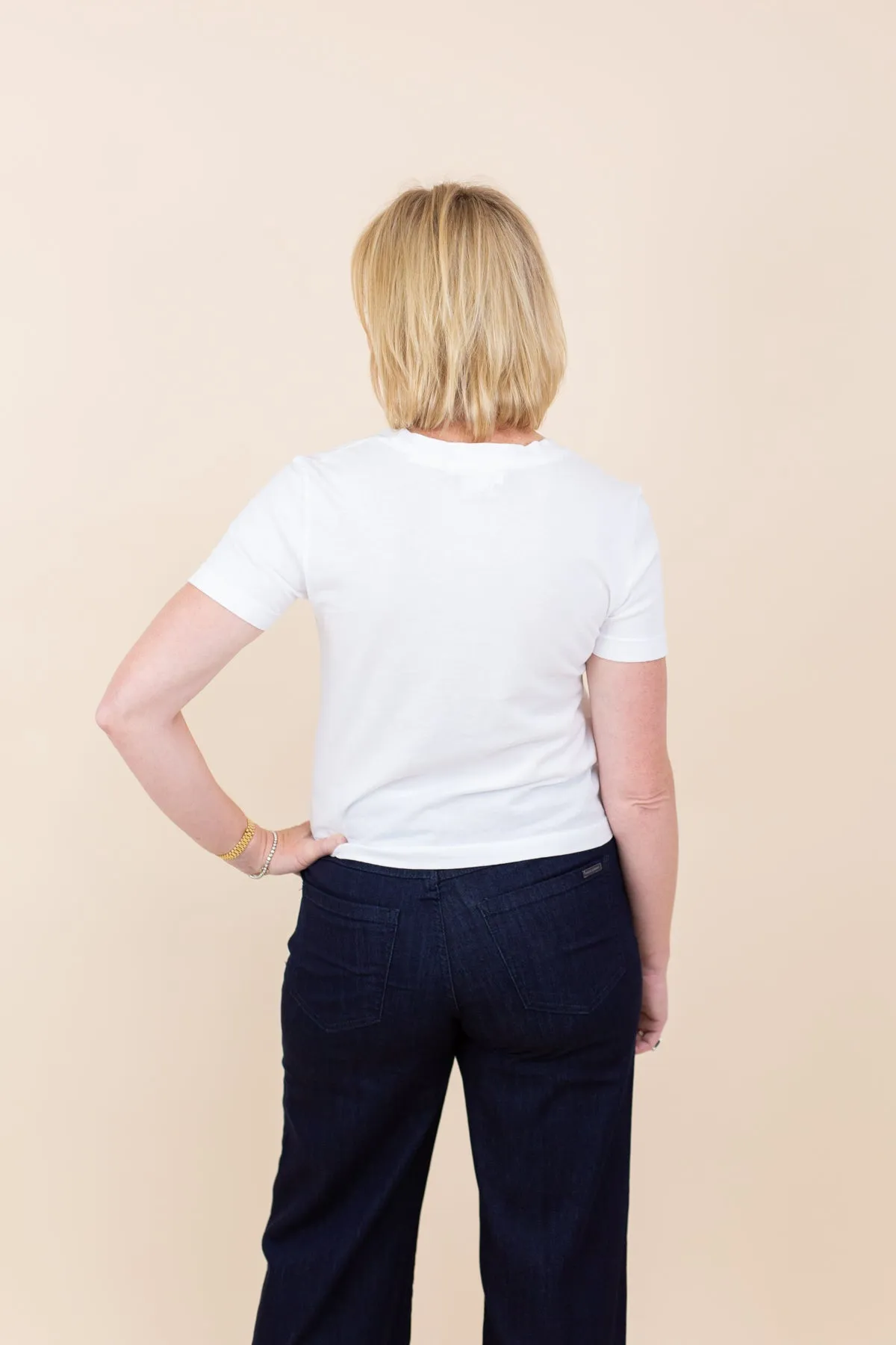 Eliza Short Sleeve Tee Wild Side sold by French Cuff product image thumbnail 3