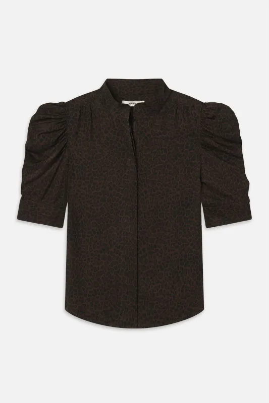The Leopard Gillian Top sold by French Cuff