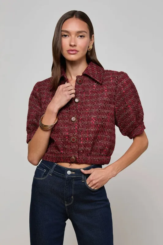 Cove Crop Short Sleeve Jacket sold by French Cuff