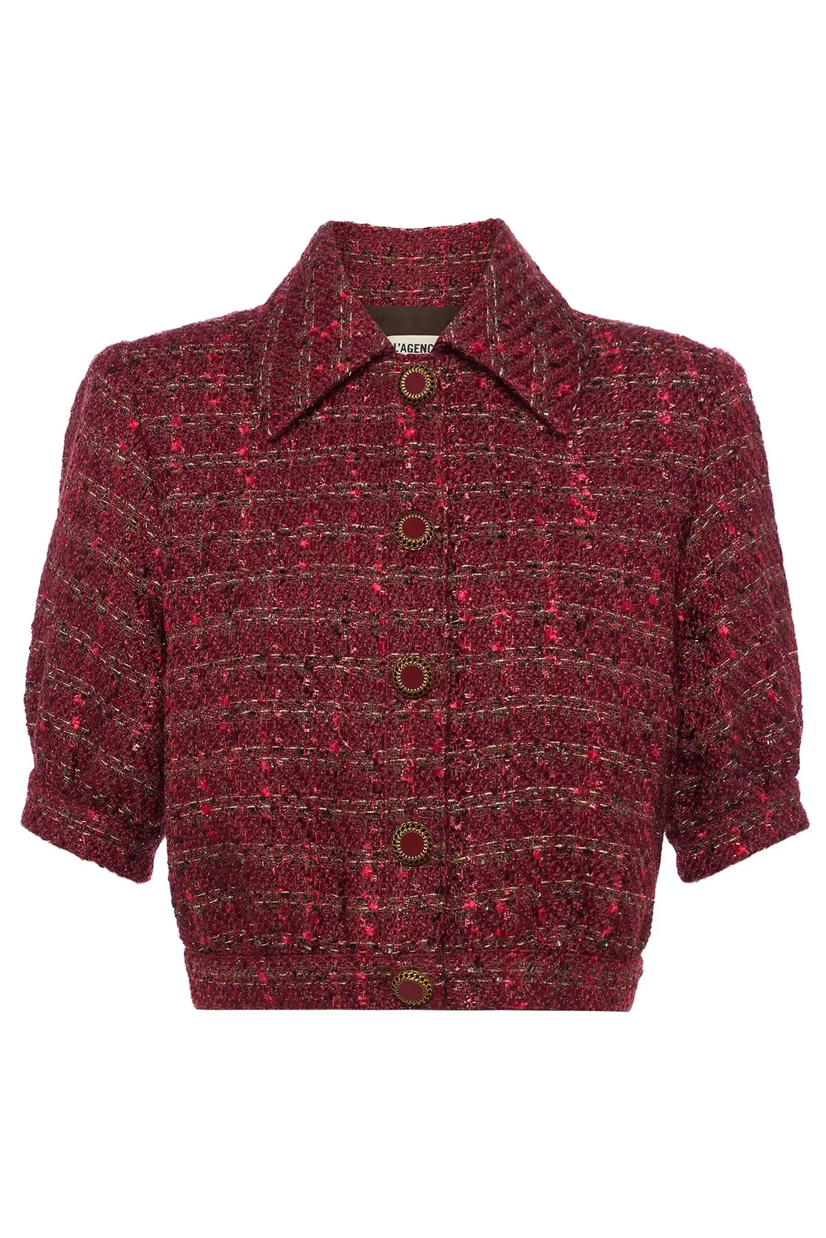 Cove Crop Short Sleeve Jacket sold by French Cuff product image thumbnail 5