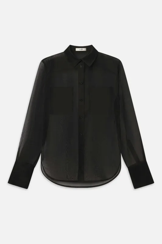 The Silk Organza Boy Shirt sold by French Cuff