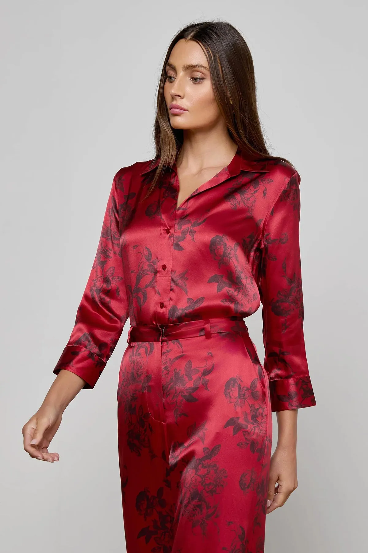 Dani 3/4 Sleeve Blouse sold by French Cuff product image thumbnail 3