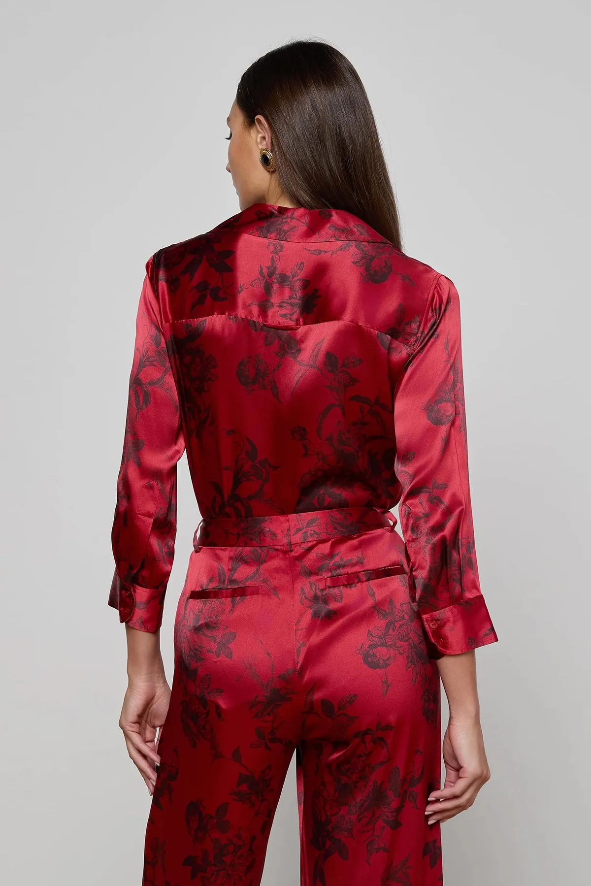 Dani 3/4 Sleeve Blouse sold by French Cuff product image thumbnail 4