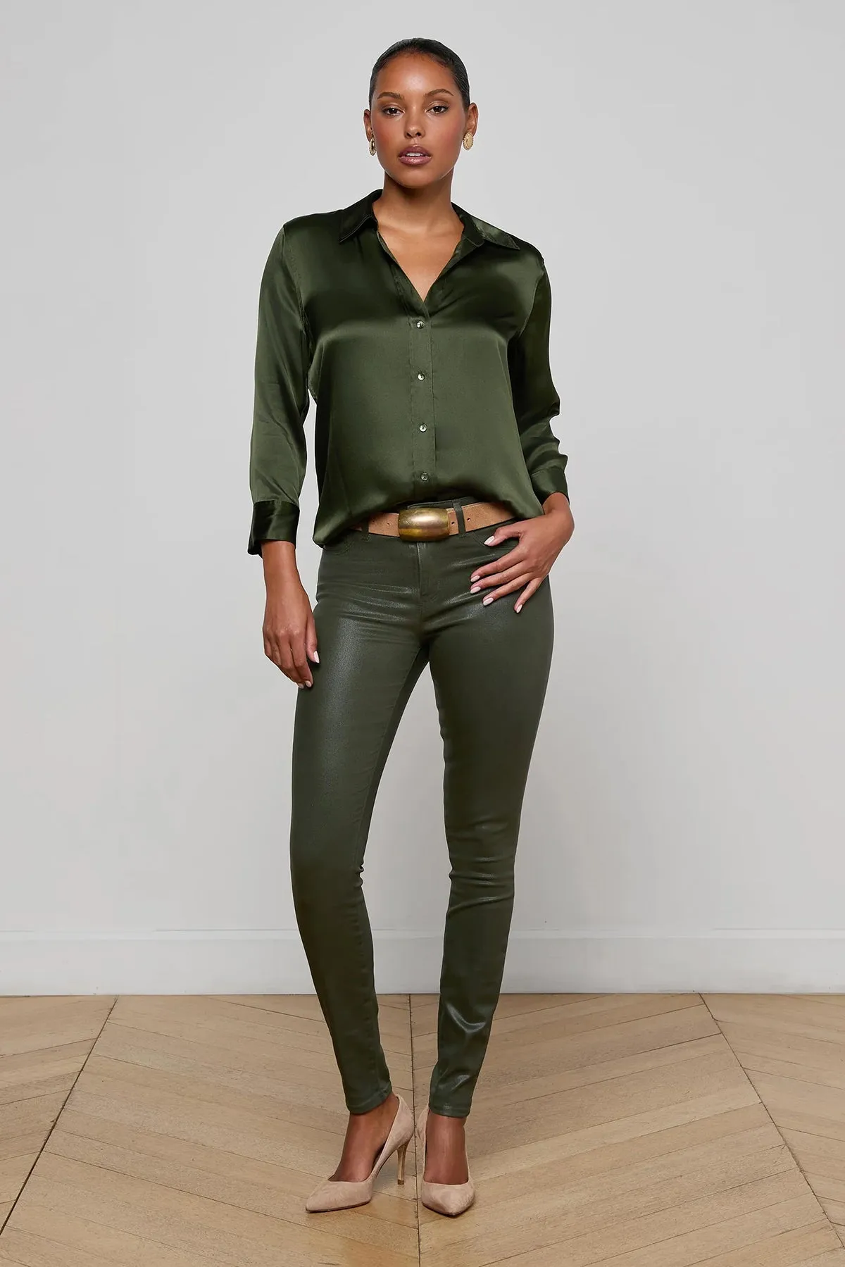 Dani 3/4 Sleeve Blouse sold by French Cuff product image thumbnail 4