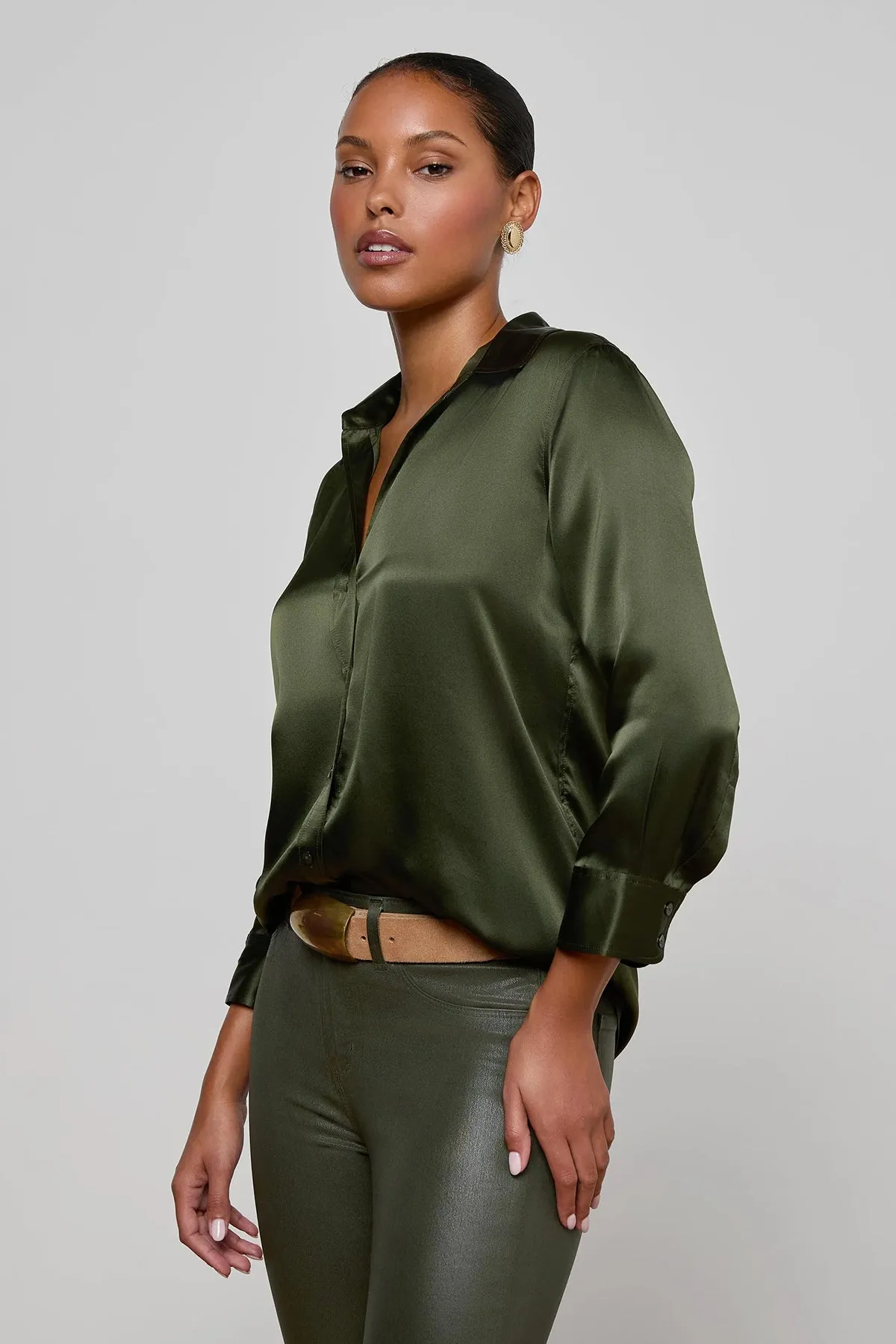 Dani 3/4 Sleeve Blouse sold by French Cuff product image thumbnail 2