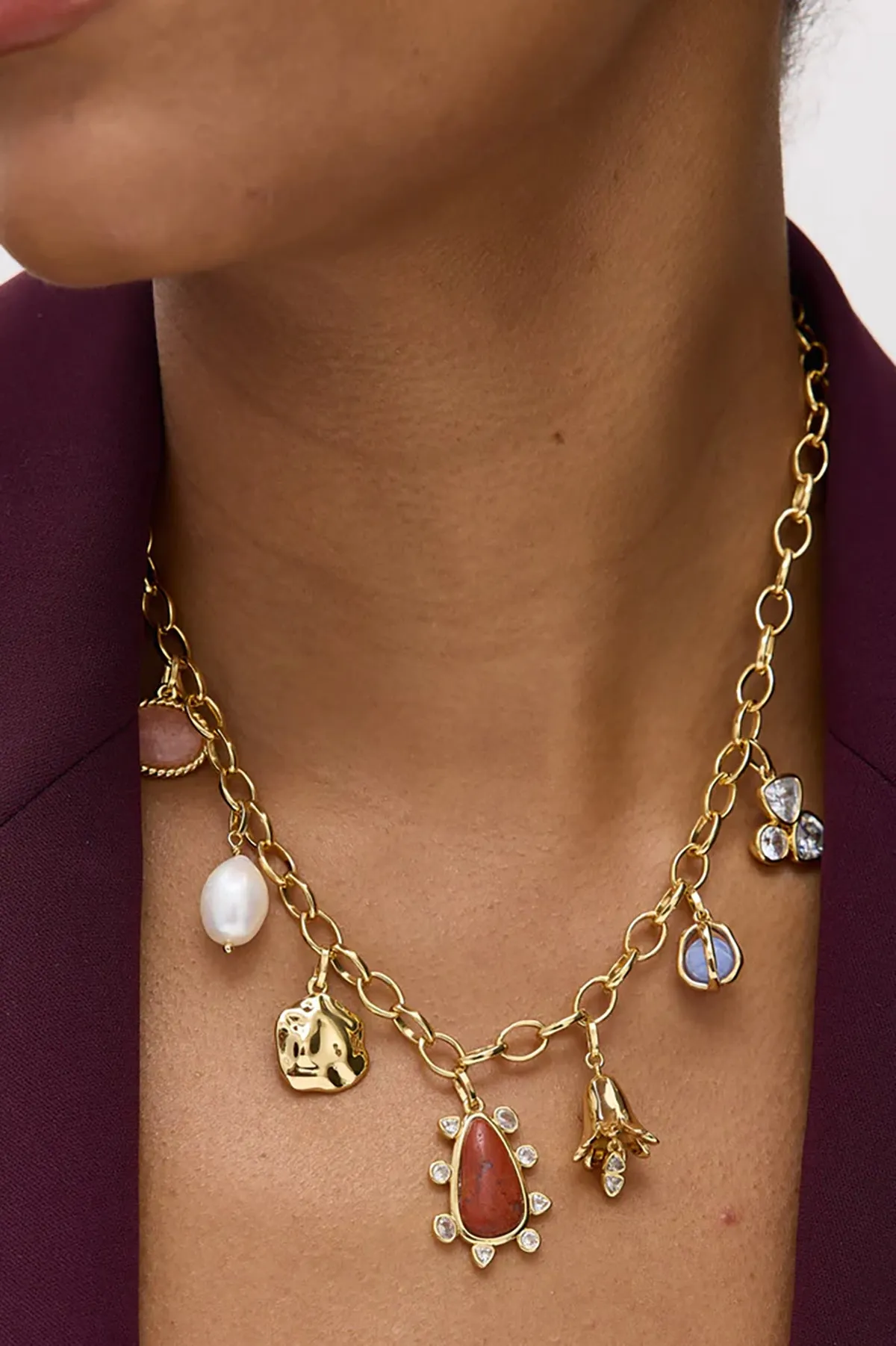 Alret Charm Necklace sold by French Cuff