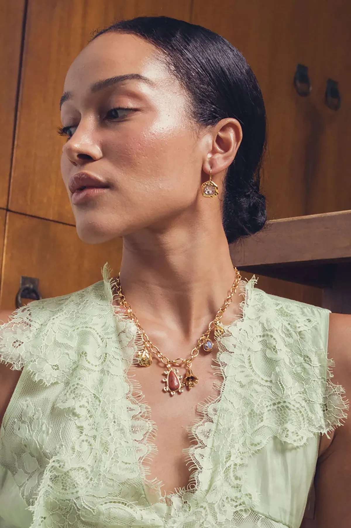 Alret Charm Necklace sold by French Cuff product image thumbnail 3