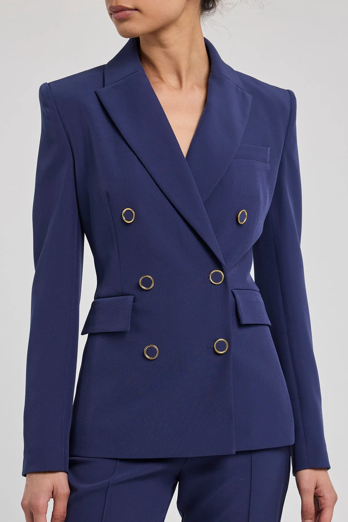 Arielle Crepe Blazer sold by French Cuff