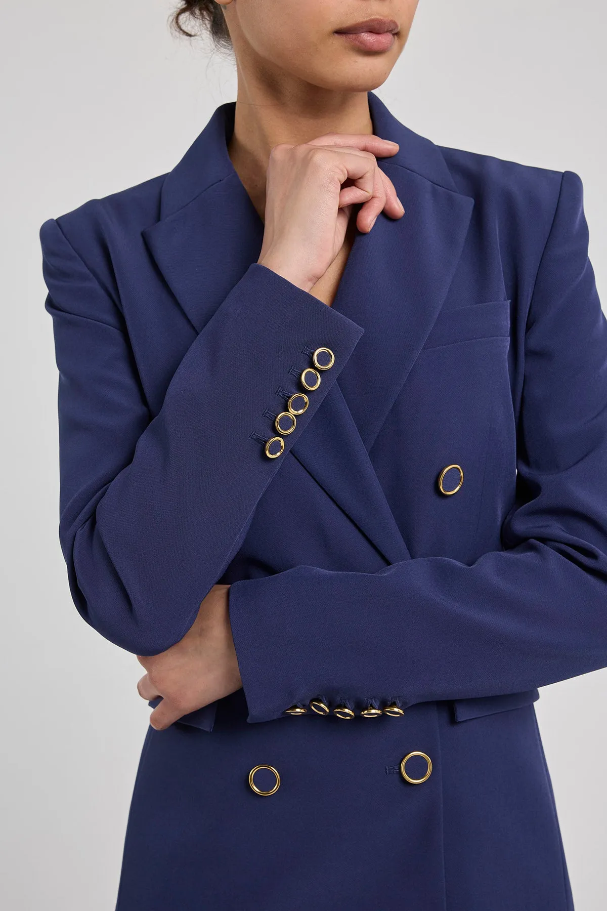 Arielle Crepe Blazer sold by French Cuff product image thumbnail 2