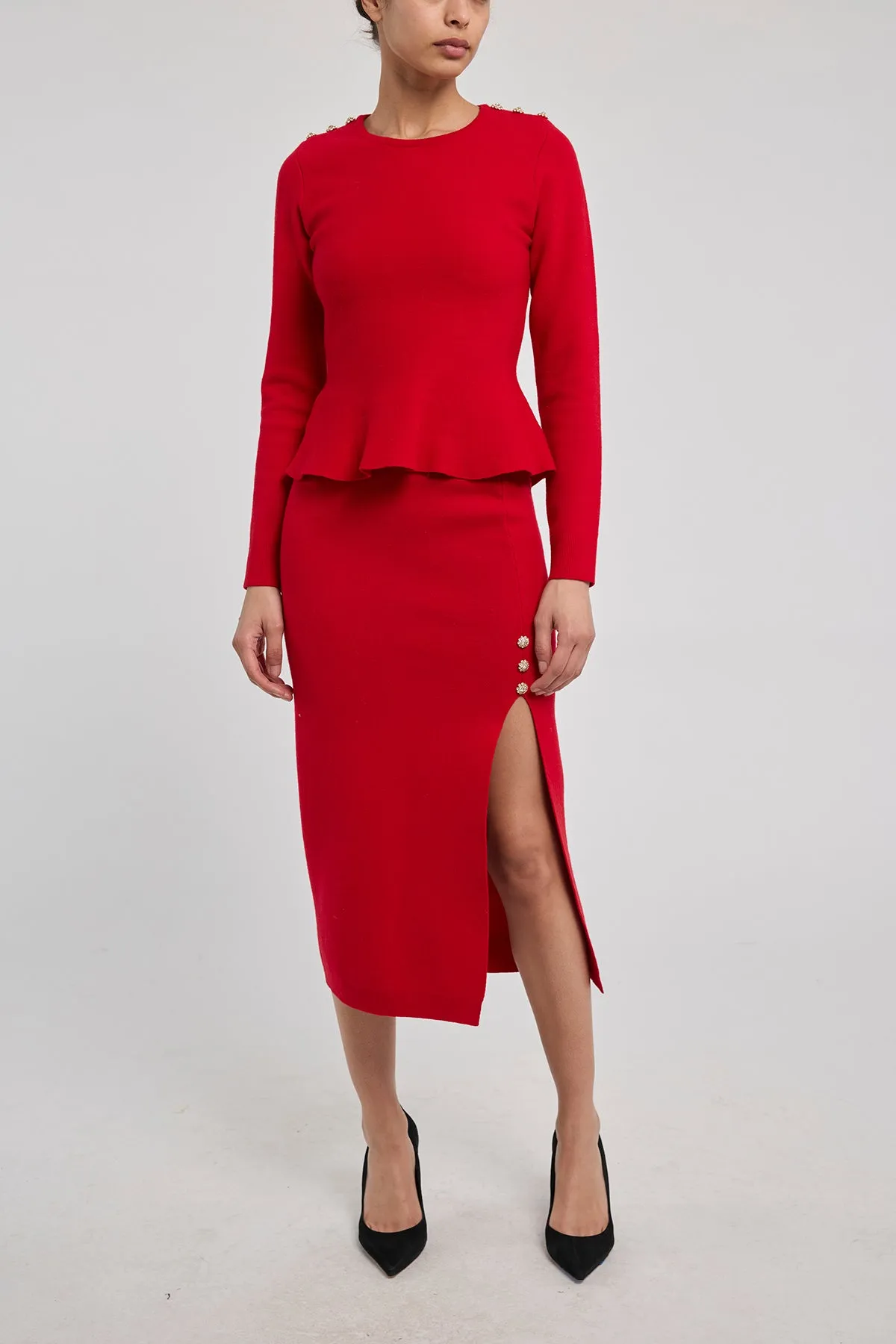 Panache Peplum Sweater sold by French Cuff product image thumbnail 3