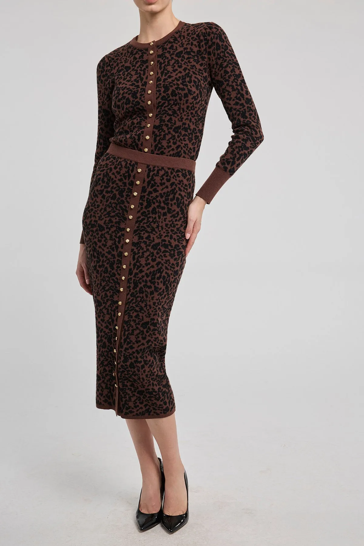 Primrose Jacquard Maxi Skirt sold by French Cuff product image thumbnail 4