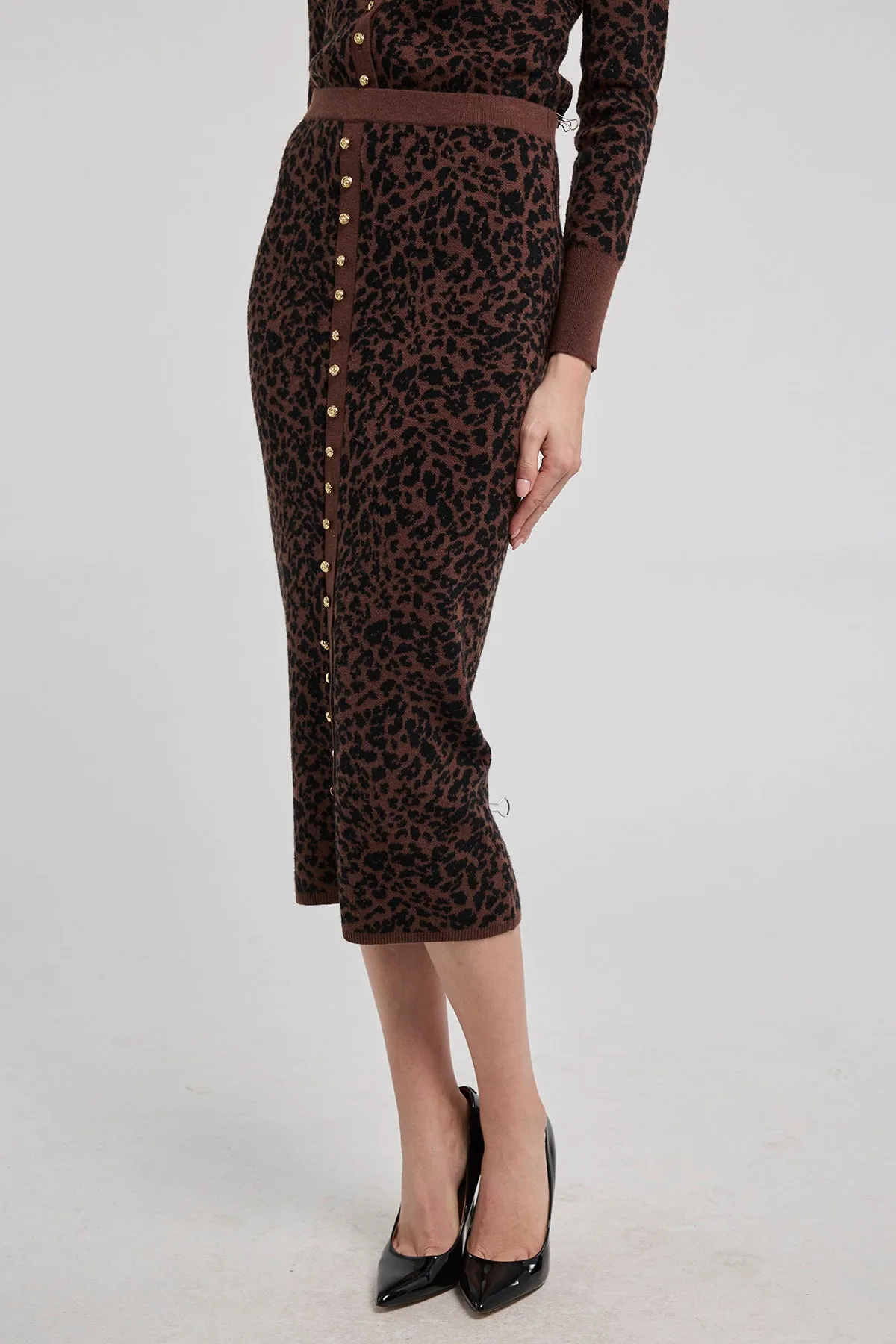 Primrose Jacquard Maxi Skirt sold by French Cuff product image thumbnail 3