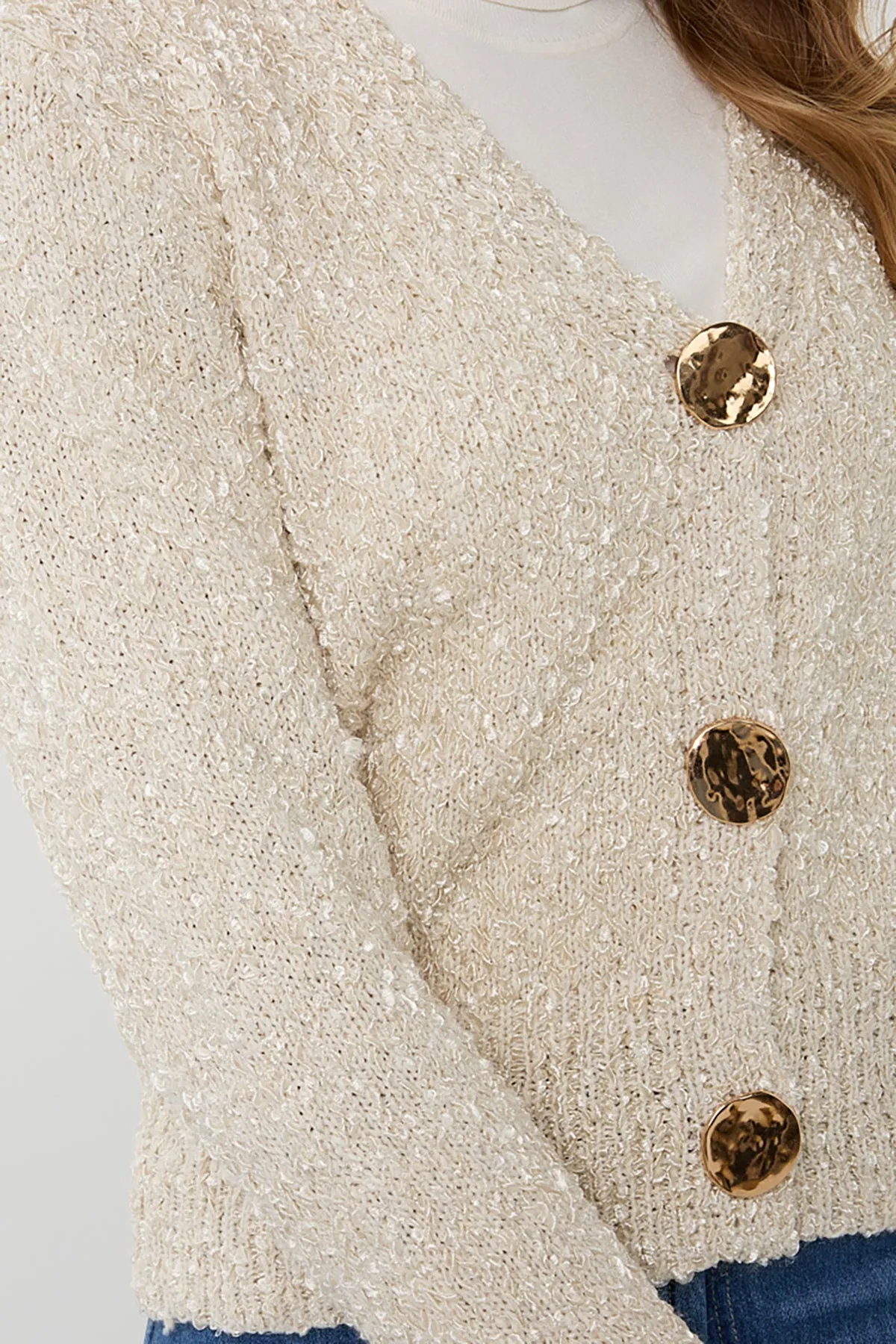 Fancy Button Cardigan sold by French Cuff product image thumbnail 2