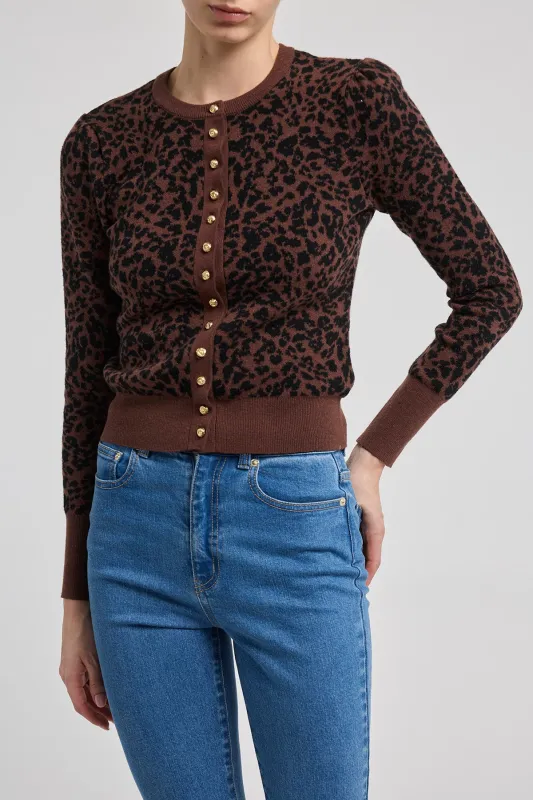 Tulum Jacquard Cardigan sold by French Cuff