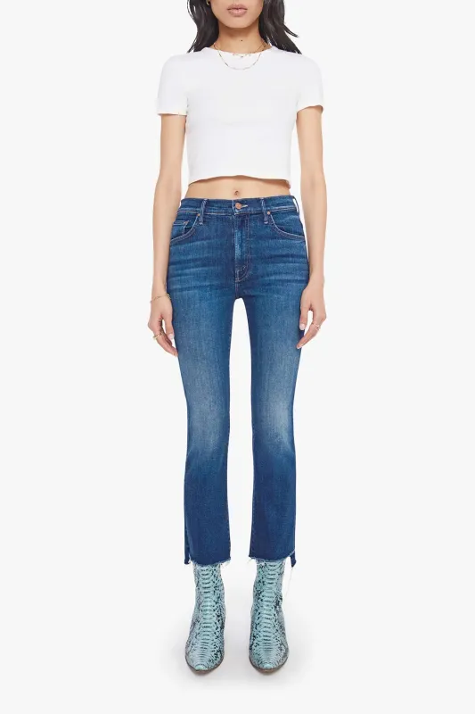 The Insider Crop Step Fray sold by French Cuff