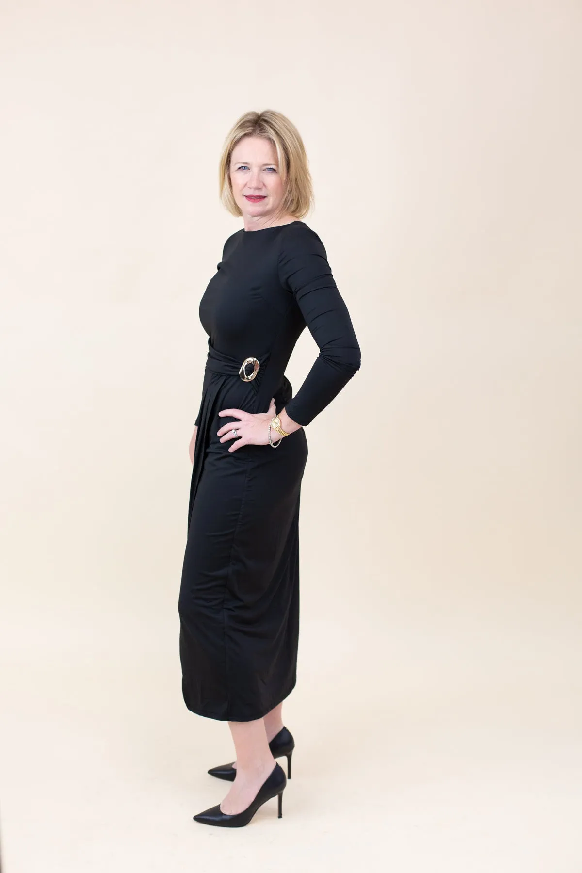 Asymmetric Belted Dress sold by French Cuff product image thumbnail 2