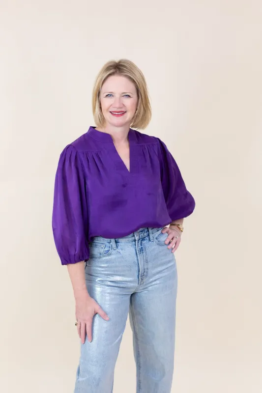 3 Quarter Sleeve Blouse sold by French Cuff