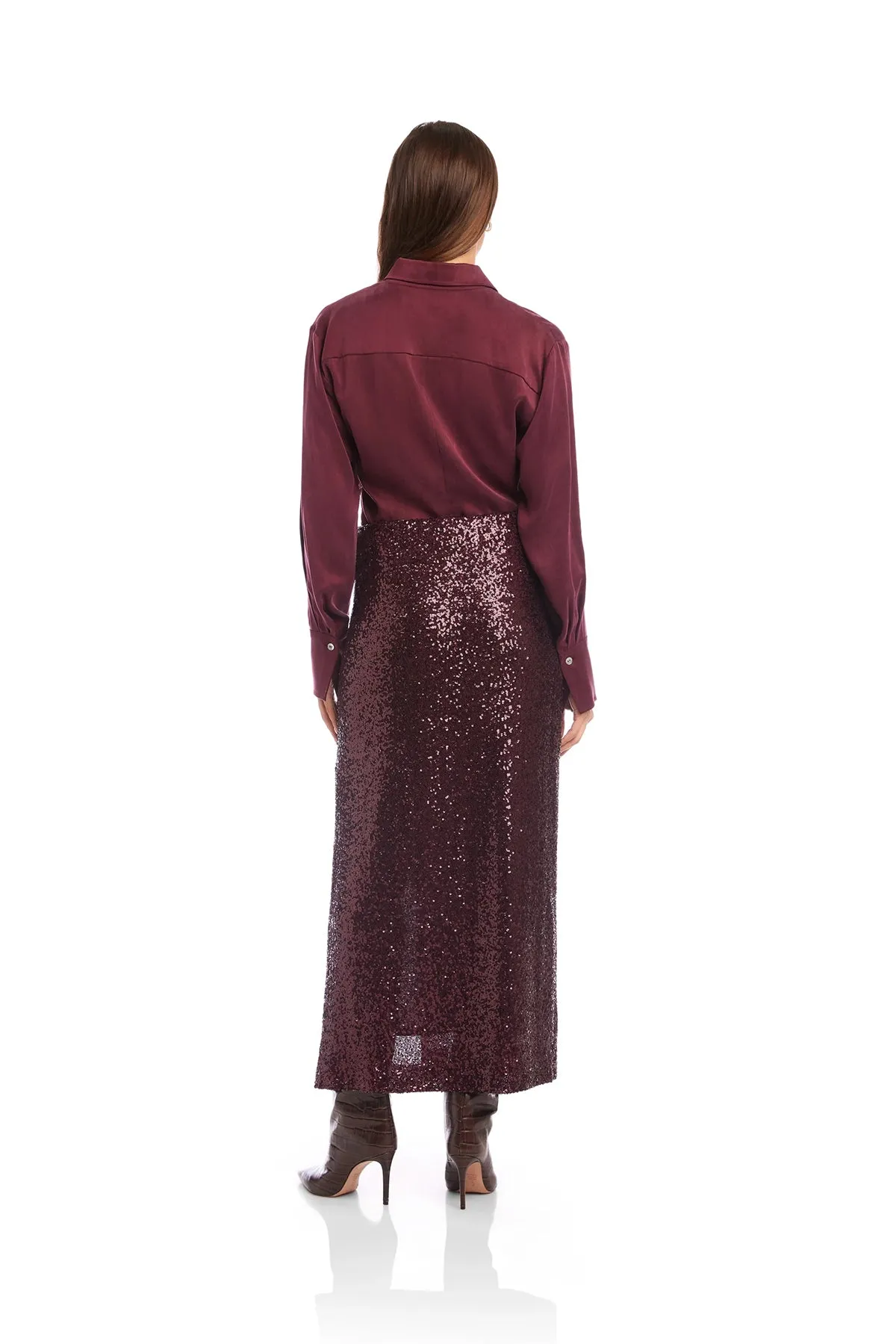 Cora Sequin Skirt sold by French Cuff product image thumbnail 4