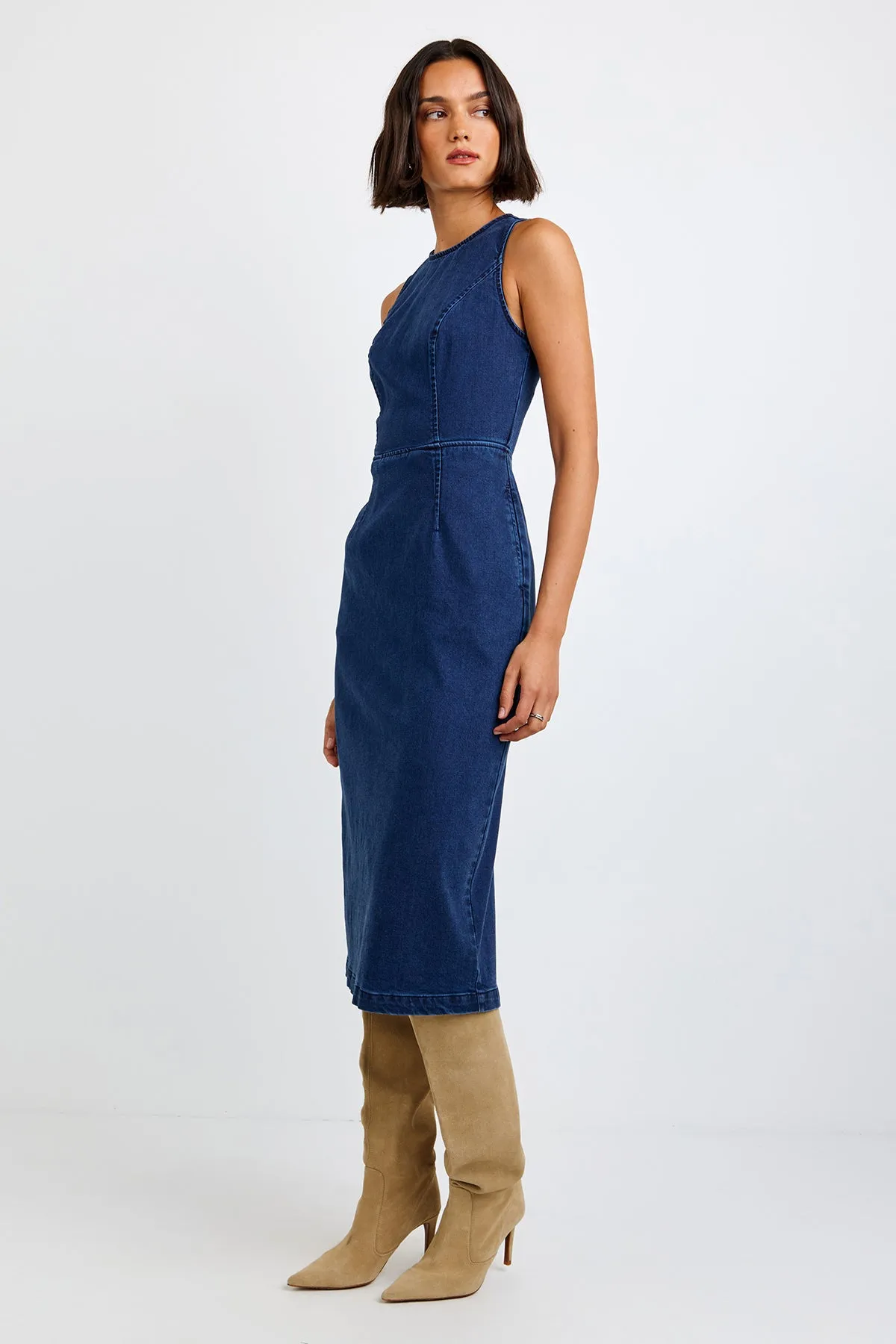 Zip Back Maxi Dress sold by French Cuff product image thumbnail 2