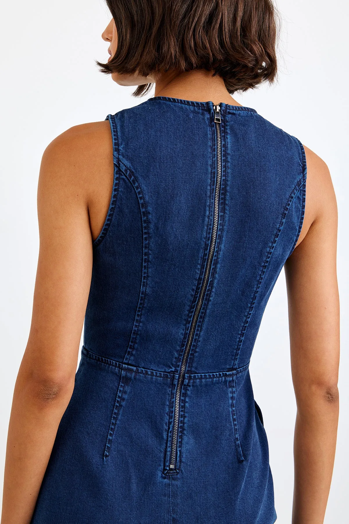 Zip Back Maxi Dress sold by French Cuff product image thumbnail 4