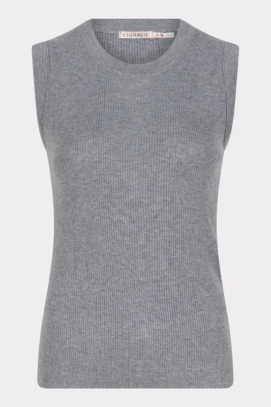 Sleeveless Rib Sweater sold by French Cuff