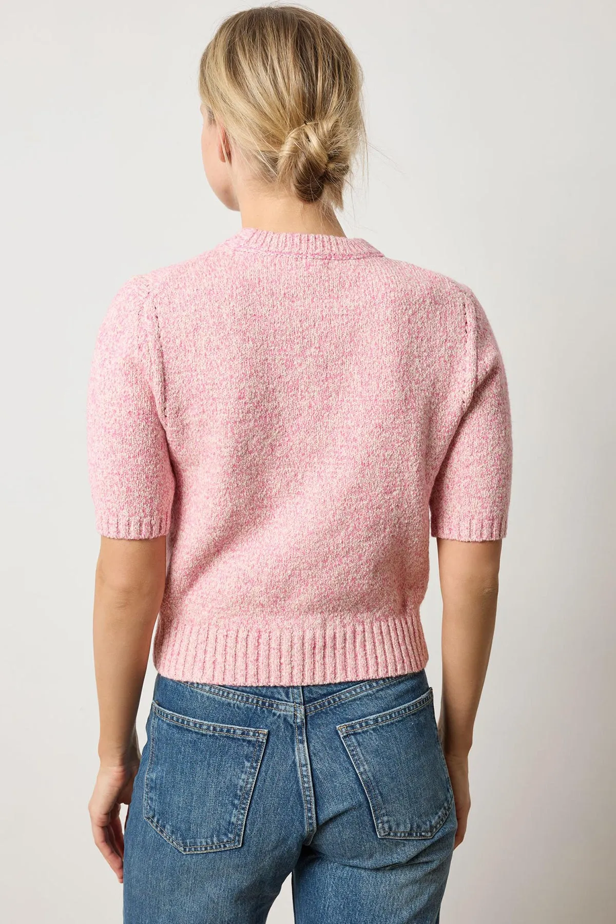 Short Sleeve Marled Pullover sold by French Cuff product image thumbnail 2