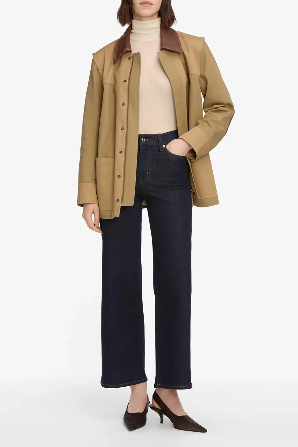 Le Slim Palazzo Crop sold by French Cuff product image thumbnail 3