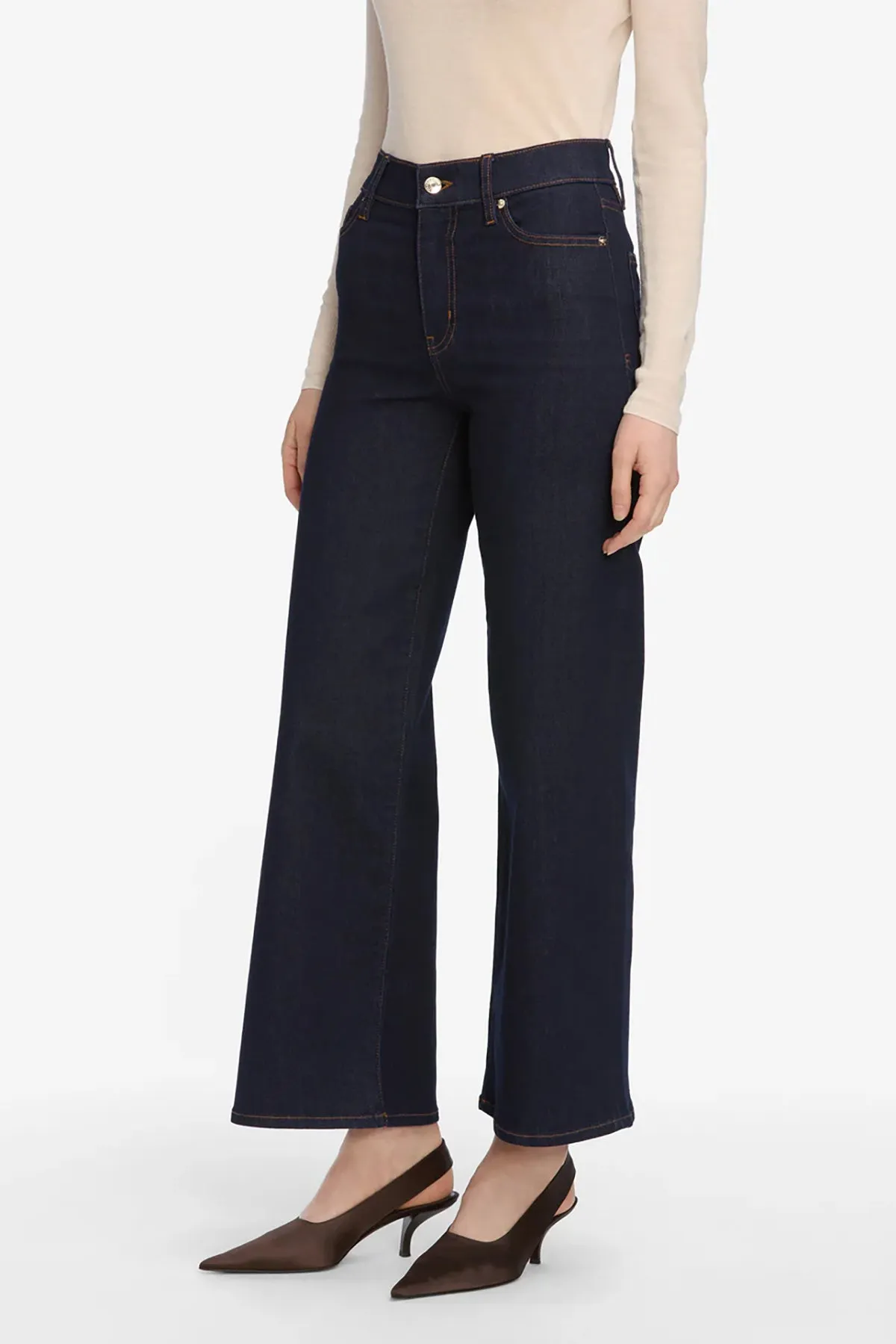 Le Slim Palazzo Crop sold by French Cuff product image thumbnail 2