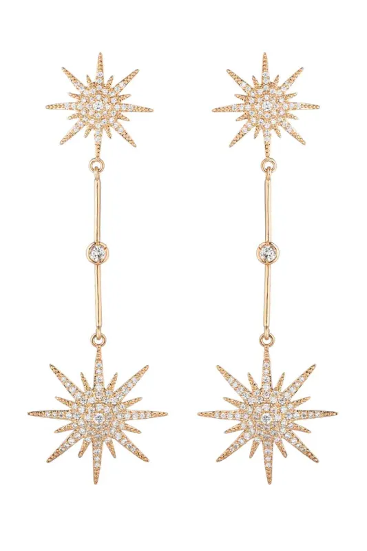 Arya Crystal Earrings sold by French Cuff