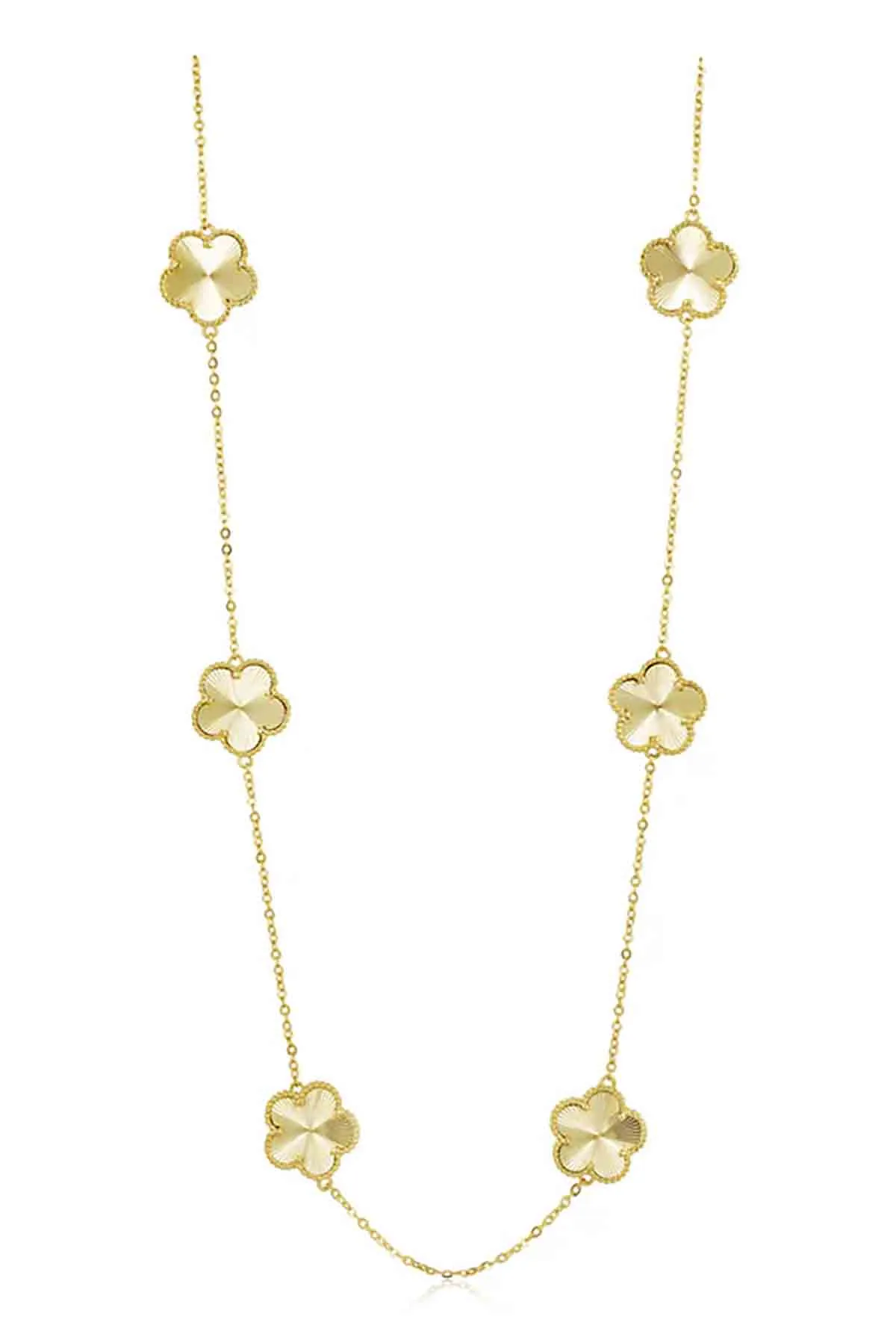 Adeline Clover Necklace sold by French Cuff