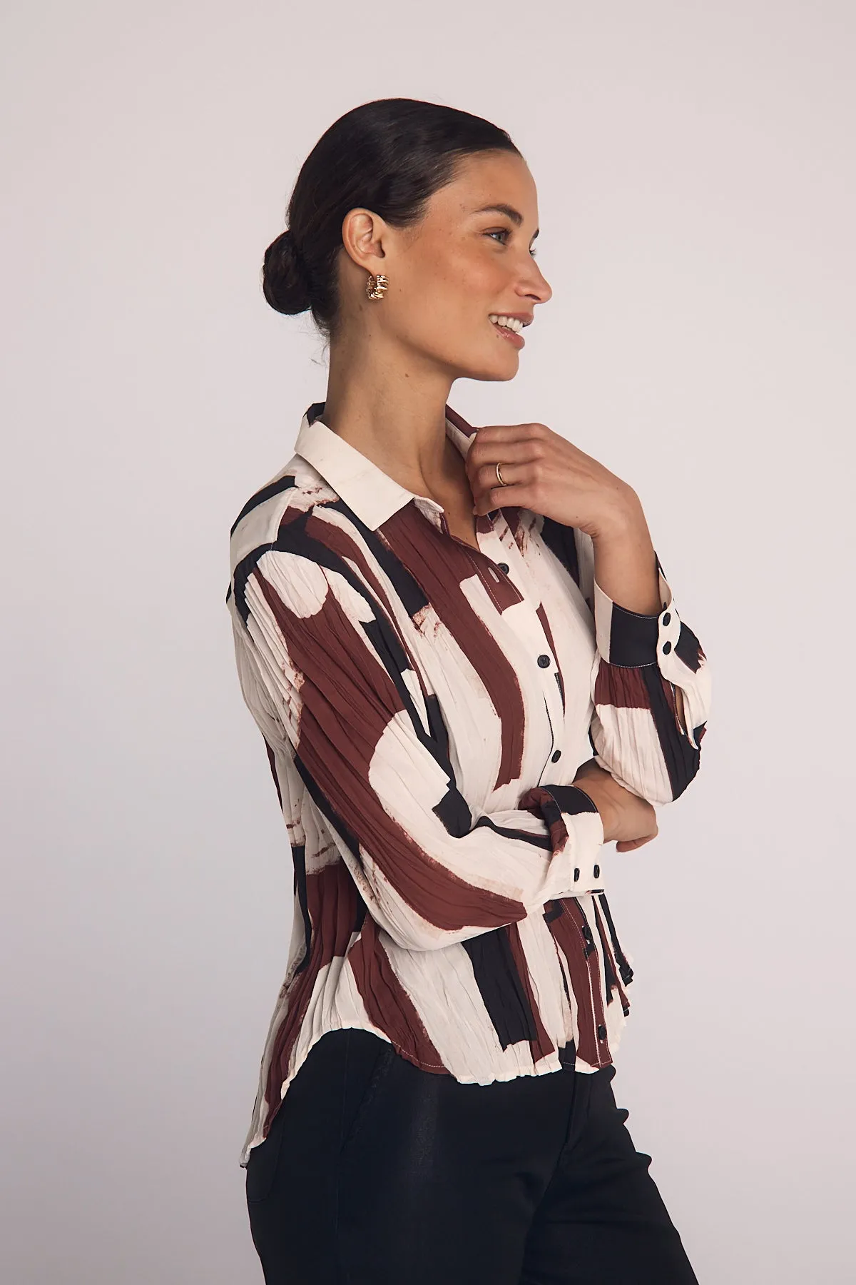 Pleated Button Down sold by French Cuff product image thumbnail 2