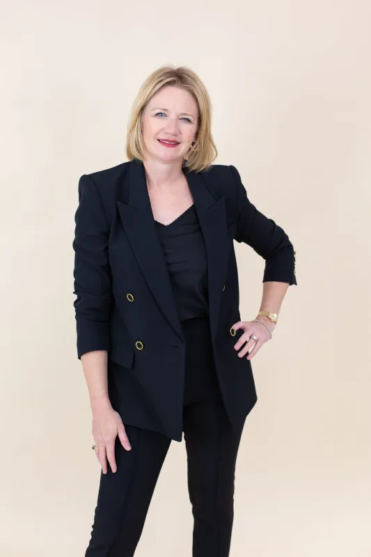 Maverick Crepe Blazer made by Generation Love