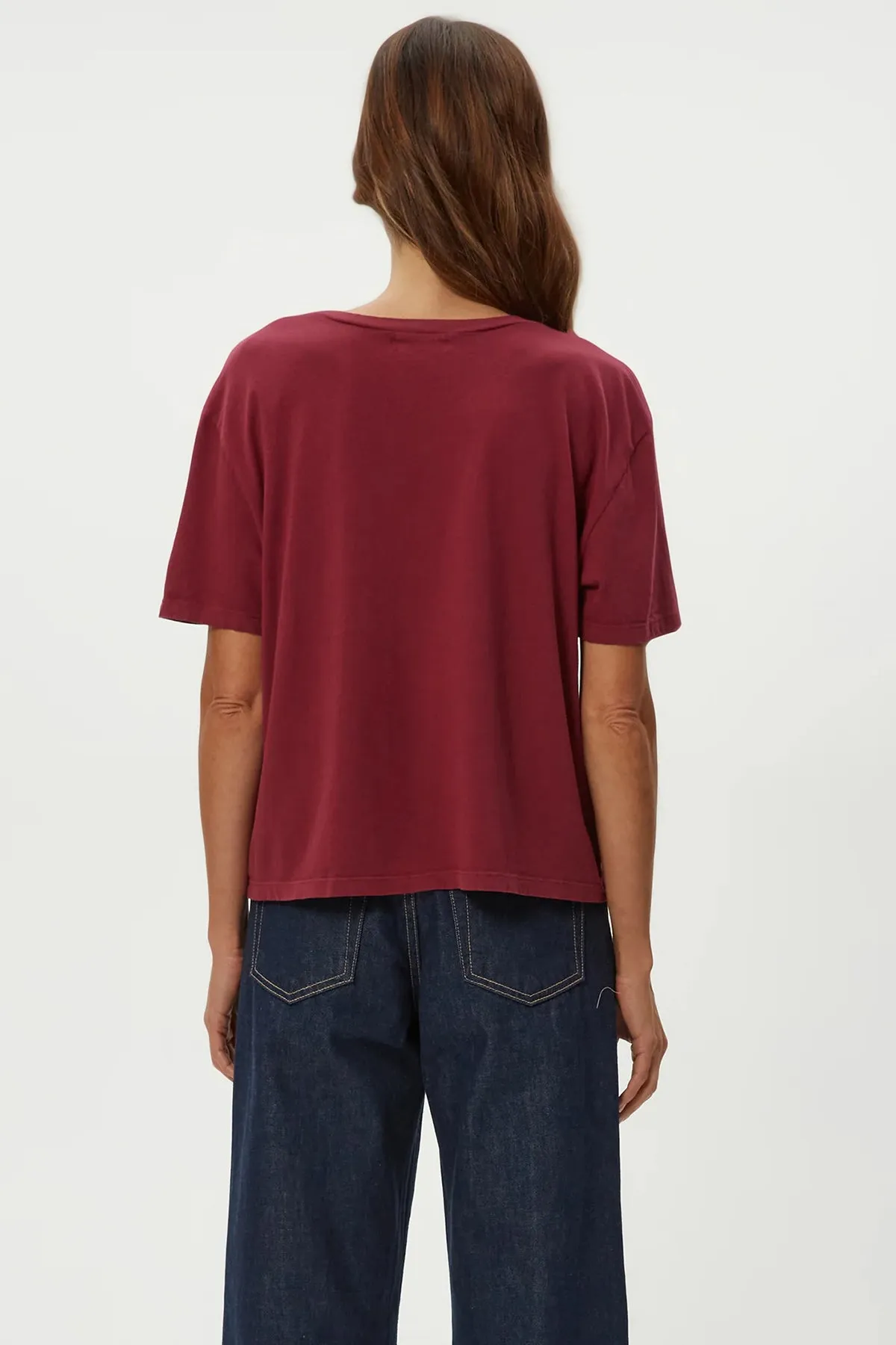 Nina Crew Neck Short Sleeve Tee sold by French Cuff product image thumbnail 3