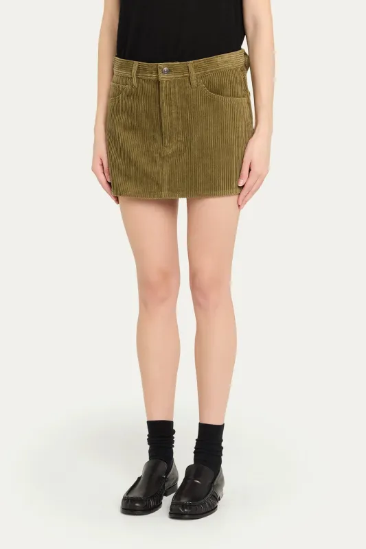 The Corduroy Mini Skirt sold by French Cuff