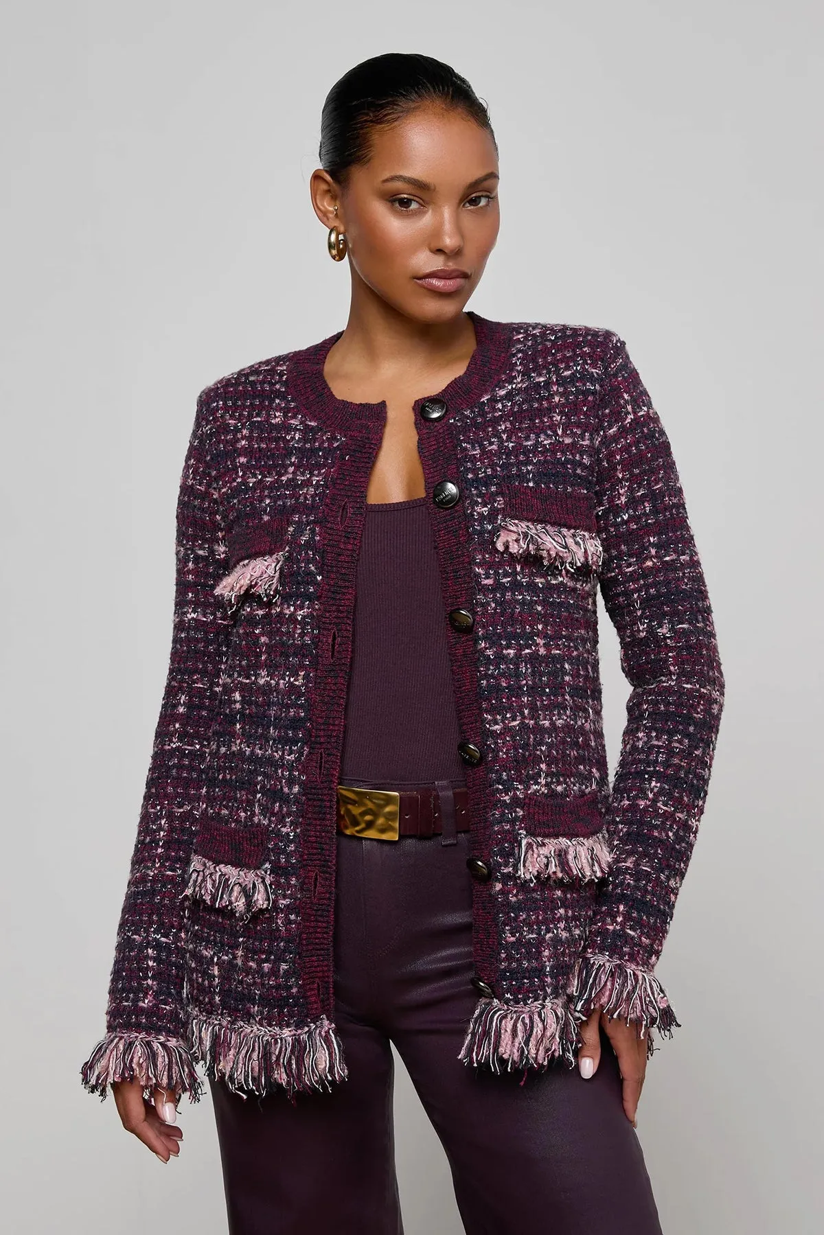 Kastoria Fringe Trm Cardi sold by French Cuff product image thumbnail 2