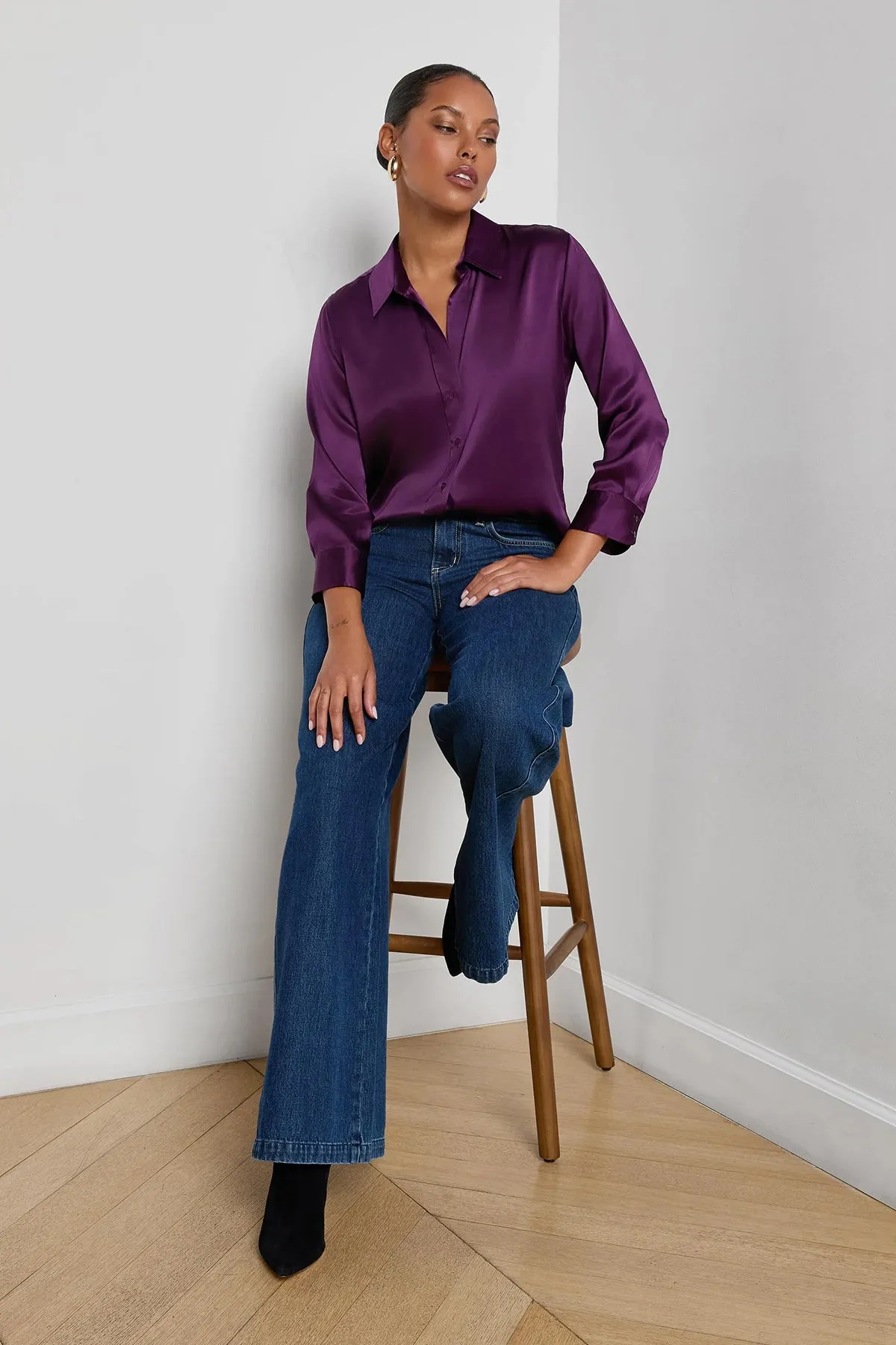 Dani 3/4 Sleeve Blouse sold by French Cuff