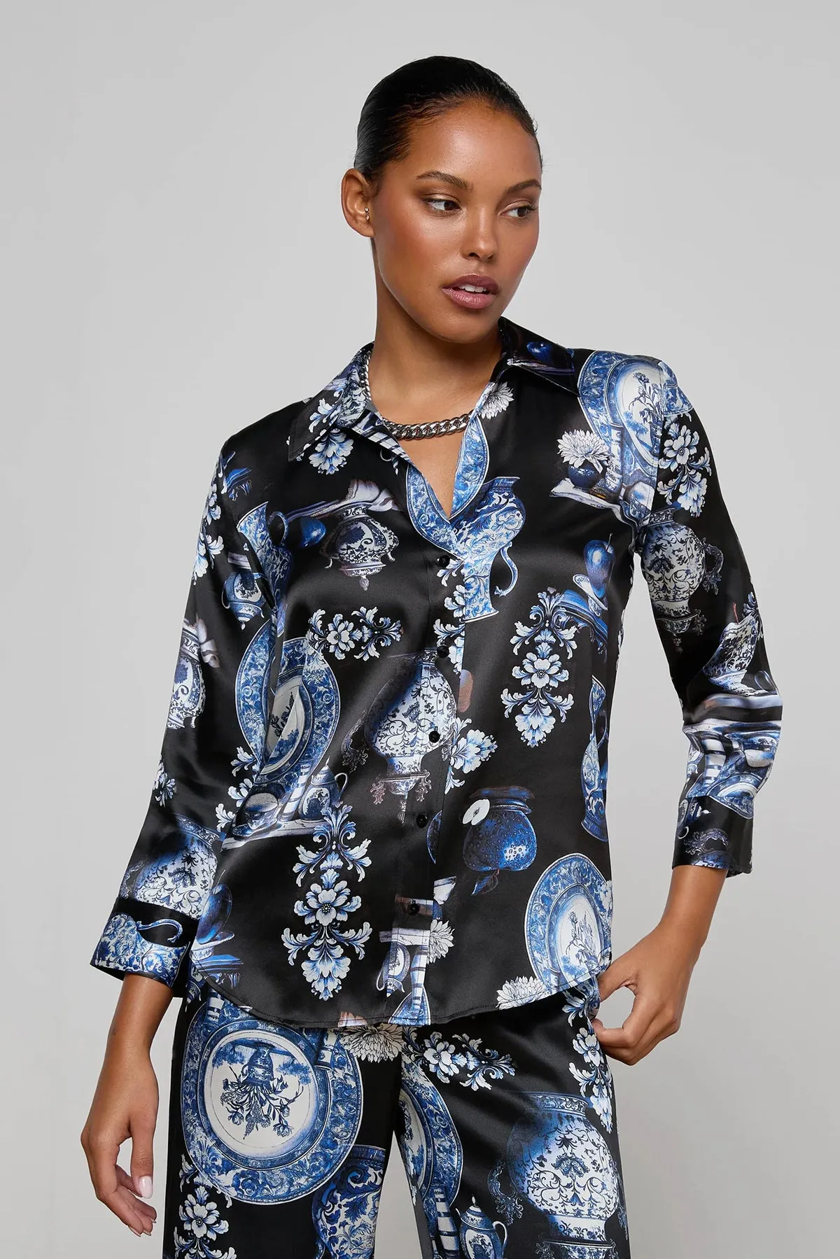 Dani 3/4 Sleeve Blouse sold by French Cuff