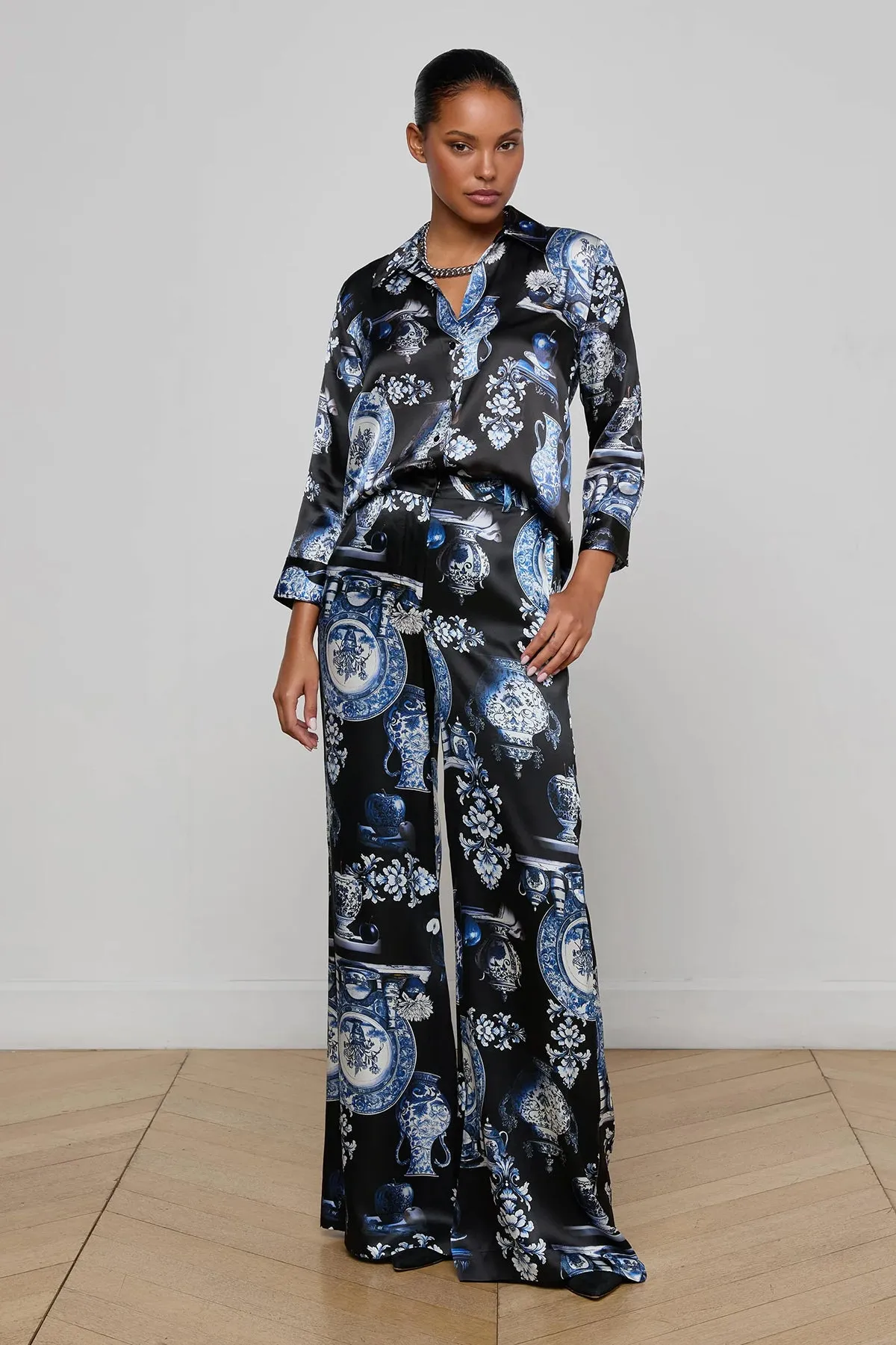 Dani 3/4 Sleeve Blouse sold by French Cuff product image thumbnail 5