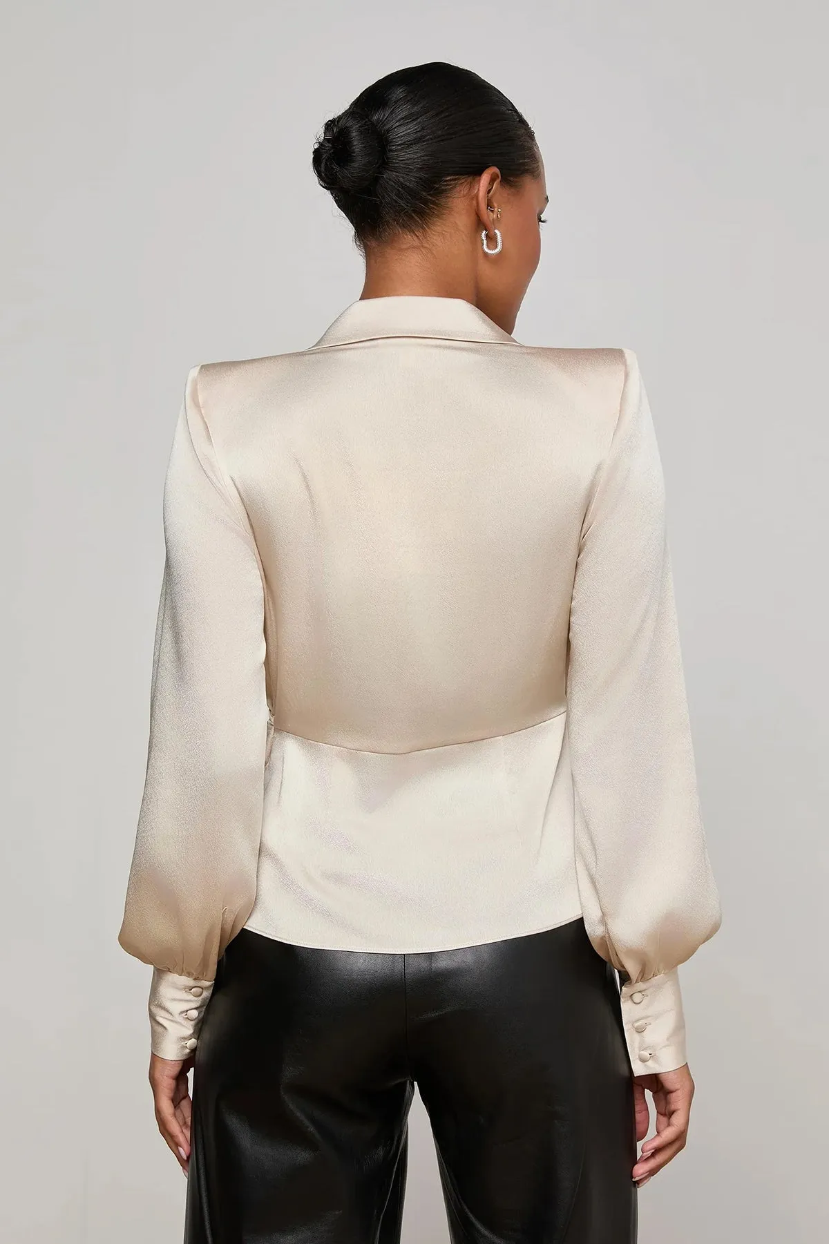 Bernice Wrap Blouse sold by French Cuff product image thumbnail 4