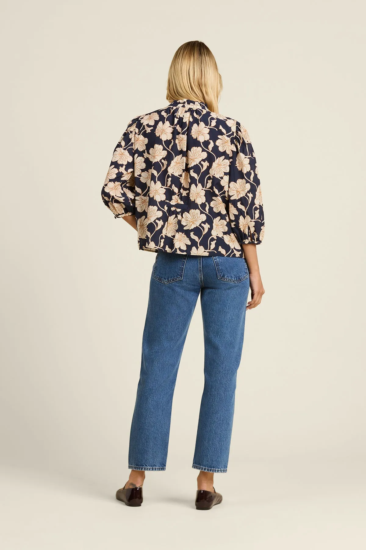 Orly Blouse Viola Nocturne sold by French Cuff product image thumbnail 3