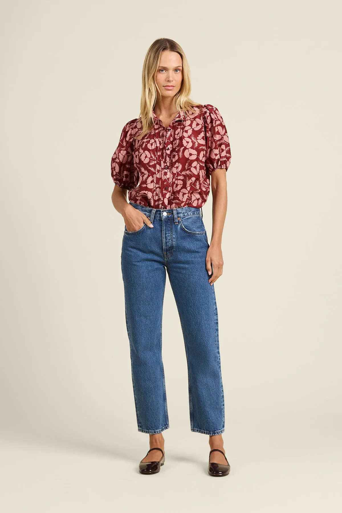 Mira Blouse Briar Rosewood sold by French Cuff product image thumbnail 3