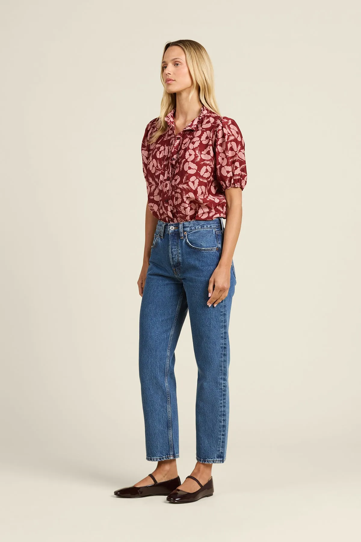 Mira Blouse Briar Rosewood sold by French Cuff product image thumbnail 4