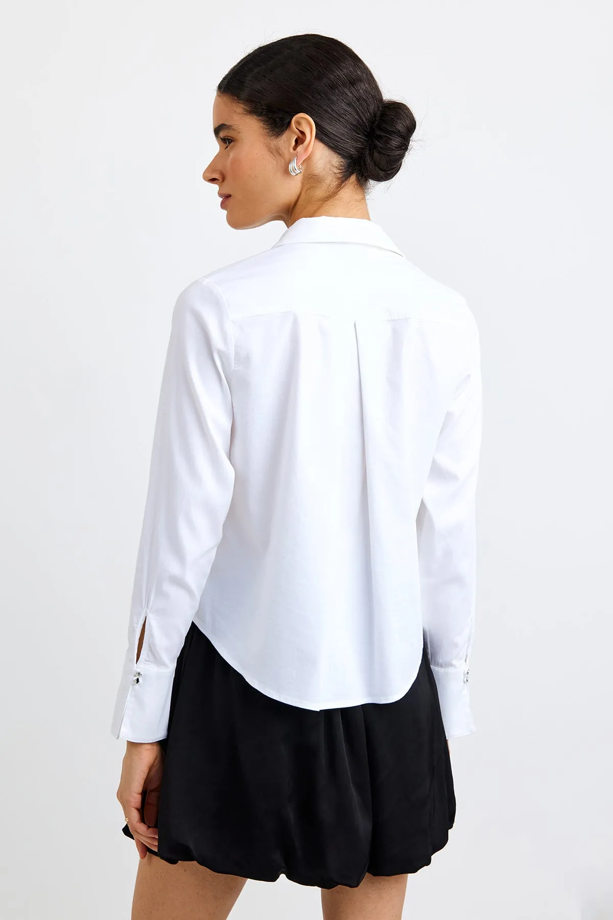 Long Sleeve Zip Front Shirt sold by French Cuff product image thumbnail 3