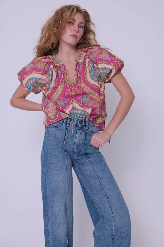 Libby Top sold by French Cuff