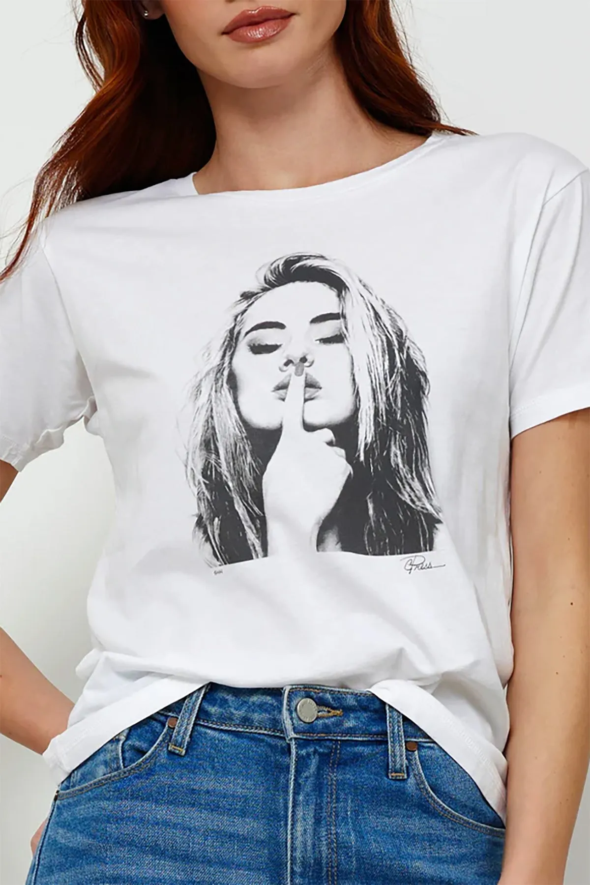 Shh Tee sold by French Cuff product image thumbnail 2
